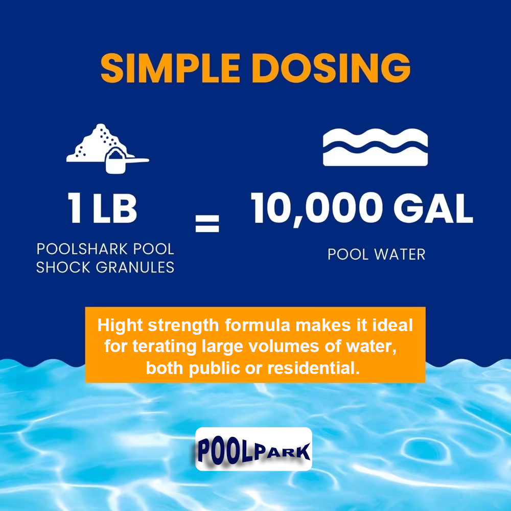 50lbs 68% Calcium Hypochlorite Pool Shock for Swimming Pools